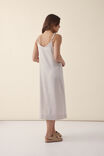Satin Slip Dress, CHAMPAGNE - alternate image 3