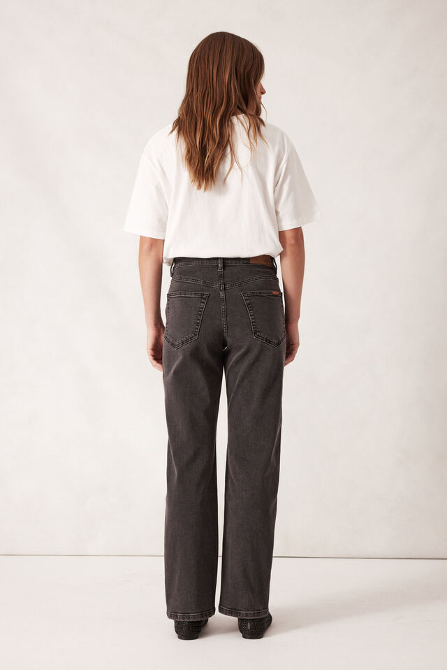 Blake Straight Leg Jean, WASHED BLACK