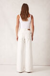 Wide Leg Patch Pocket Jean, FRESH ECRU - alternate image 3