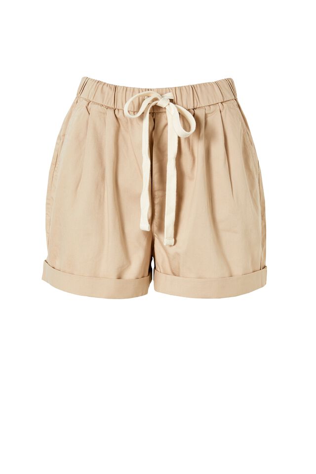 Baggy Everyday Short, PEBBLE