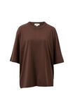 Luna Relaxed Tee, BRUNETTE - example image 2