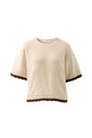 Blair Knit Tee, ECRU - alternate image 2