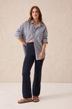 Bootleg Knit Pant, NEW NAVY - alternate image 1