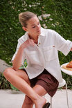 Noa Short Sleeve Shirt, FRESH ECRU - example image 5