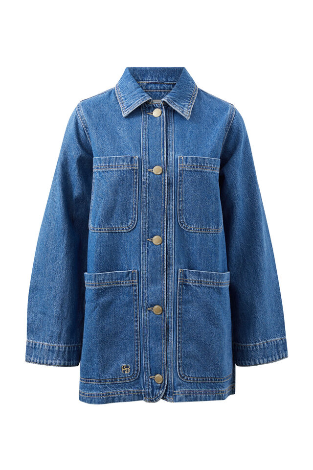The Everyday Jacket, FRESH INDIGO