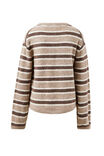 Bonnie Lofty Knit, OAT MARLE STRIPE - alternate image 3