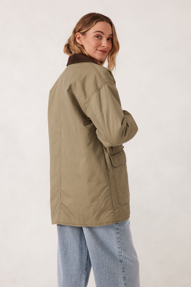 Barn Jacket, SPRING KHAKI