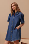 Sienna Denim Dress, FRESH INDIGO - alternate image 1