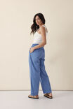 Relaxed Beach Pant, CLASSIC BLUE PRINTED STRIPE ORGANIC COTTON - alternate image 3