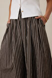 Florence Maxi Skirt, CHOCOLATE WHITE STRIPE - alternate image 5