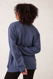 Isla Oversized Slouchy Crew, MOONLIGHT MINI LOGO - alternate image 3