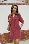 Bonnie Relaxed Shirt Dress, MULBERRY - example image 1
