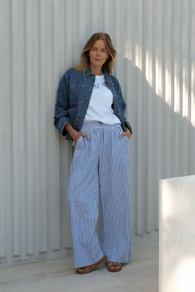 Boyfriend Denim Jacket, FRESH INDIGO