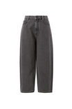 Tapered Barrel Jean, FADED BLACK - alternate image 2