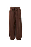 Bowie Barrel Leg Trackpant, BRUNETTE BROWN CONTRAST BUFF BIND - alternate image 2