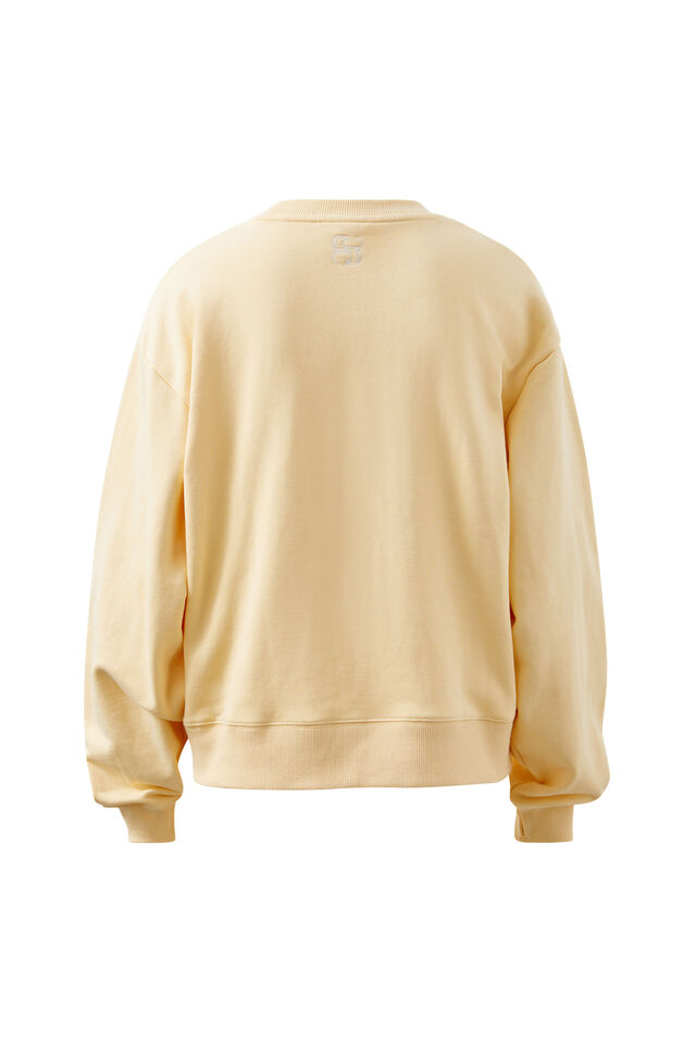Ruby Reverse Panel Crew, SUNNY YELLOW