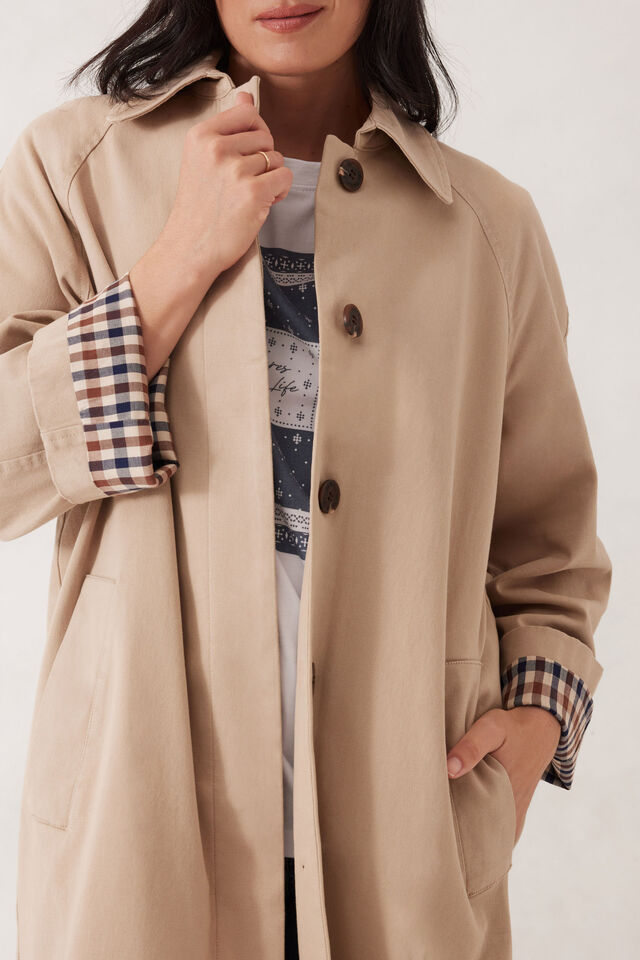 Spring Coat, SAND