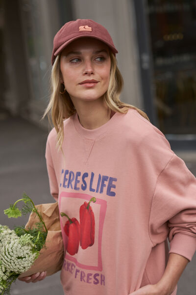 Pip Everyday Cap, BURNT TOFFEE/PINK CLAY