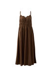 Rhea Midi Dress, CHOCOLATE - alternate image 2