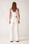 Frankie Loose Straight Jean, ECRU - alternate image 3