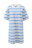 Cleo Mini Terry Dress, WHITE AZURE BLUE STRIPE - alternate image 2