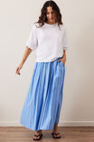 Florence Maxi Skirt, OXFORD BLUE WHITE STRIPE - example image 6