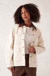 Denim Barn Jacket, NATURAL ECRU - alternate image 7