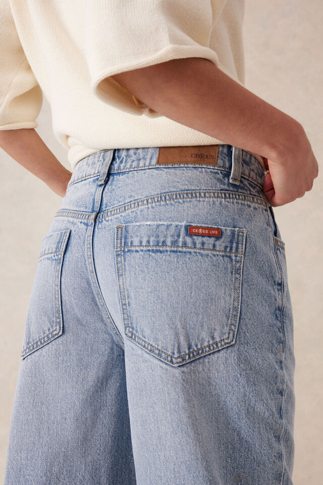 Frankie Loose Straight Jean, VINTAGE BLUE