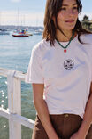 Stevie Slouchy Tee, SUNFADED TINT/ISLAND PRINT - alternate image 4