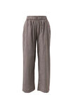 The Lounge Pant, CHOCOLATE CHECK - alternate image 2