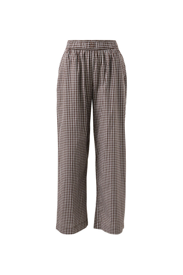 The Lounge Pant, CHOCOLATE CHECK