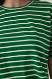 Stevie Slouchy Tee, WINTER GREEN/VANILLA - alternate image 6