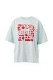 Tully Boyfriend Tee, COOL BLUE/SUMMER WITH CERES - alternate image 2