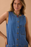 Clara Shift Dress, FRESH INDIGO - alternate image 4