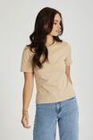 Little Tee In Organic Cotton, CAMELETTE