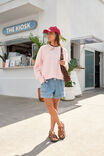 Darcy Relaxed Everyday Short, WASHED VINTAGE BLUE - alternate image 4