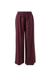 Izzie Pinstitch Pant, BURGUNDY - alternate image 2