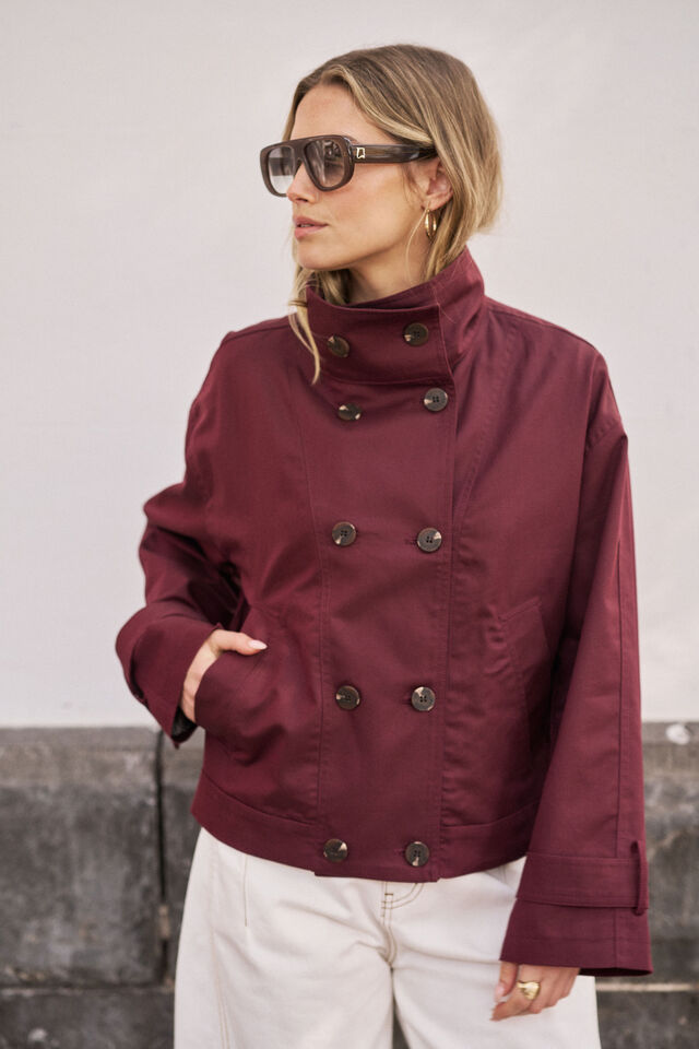 Gen Bomber Trench, BURGUNDY