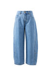 Darted Barrel Jean, VINTAGE BLUE - alternate image 2