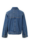 Boyfriend Denim Jacket, FRESH INDIGO - alternate image 6