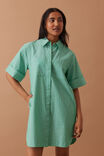 Sara Mini Shirt Dress, ZESTY TRIPLE STRIPE - alternate image 5