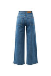 Evie Wide Leg Jean, FRESH INDIGO - alternate image 3