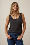 Bloom Slouchy Scoop Tank, PHANTOM - alternate image 5