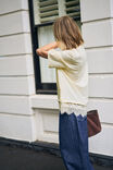 Lacey Tee, MARSHMALLOW - alternate image 5