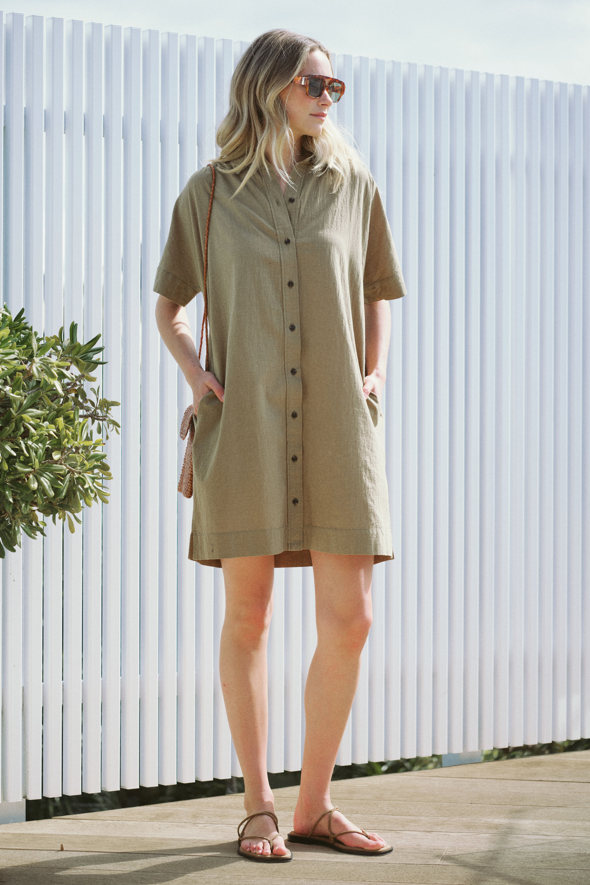 Mini Shirt Dress