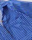 Jacqui Felgate Classic Shirt Dress, CLASSIC BLUE PRINTED STRIPE ORGANIC COTTON - alternate image 5