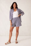 Mila Short, COLLEGE BLUE WHITE NARROW STRIPE - alternate image 5