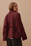 Short Trench Coat, PORT - alternate image 4