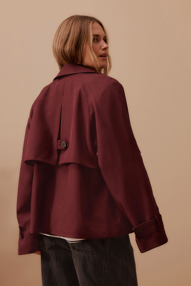 Short Trench Coat, PORT
