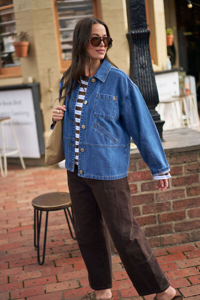 Ziggy Shacket, FRESH INDIGO